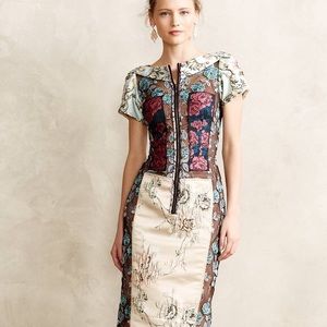 Byron Lars brocade dress